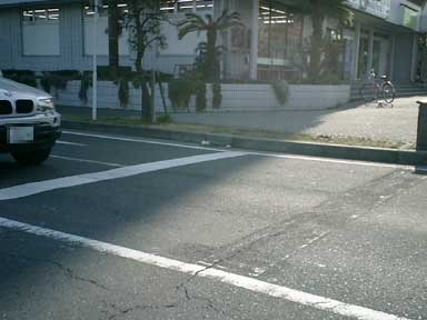 停止線の位置